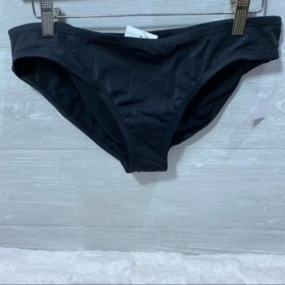 NWT Nike Women's Bikini Bottom Black Size L